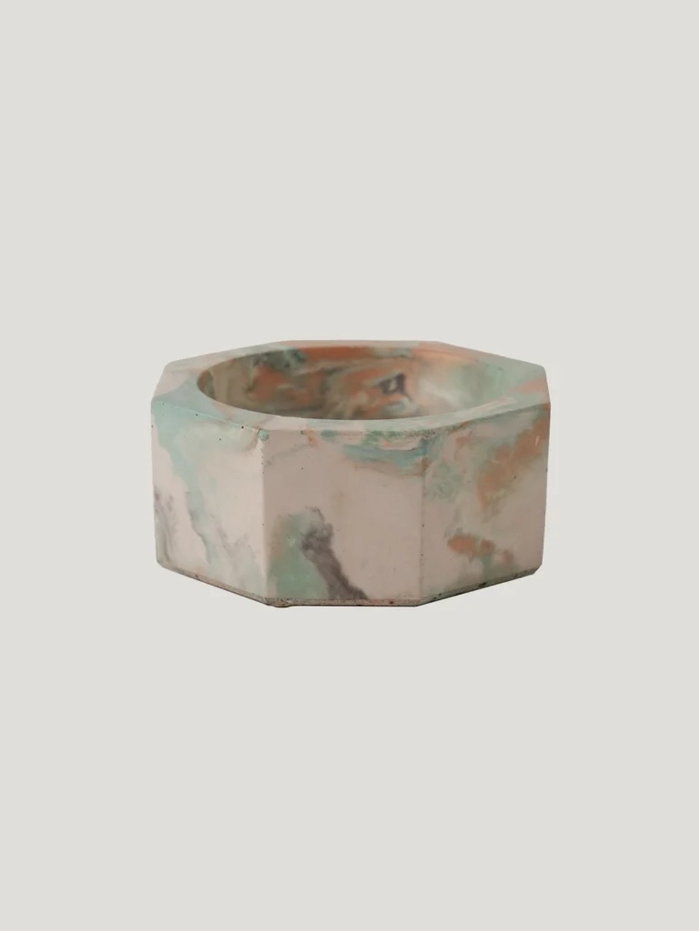 Concrete Cat Bowl